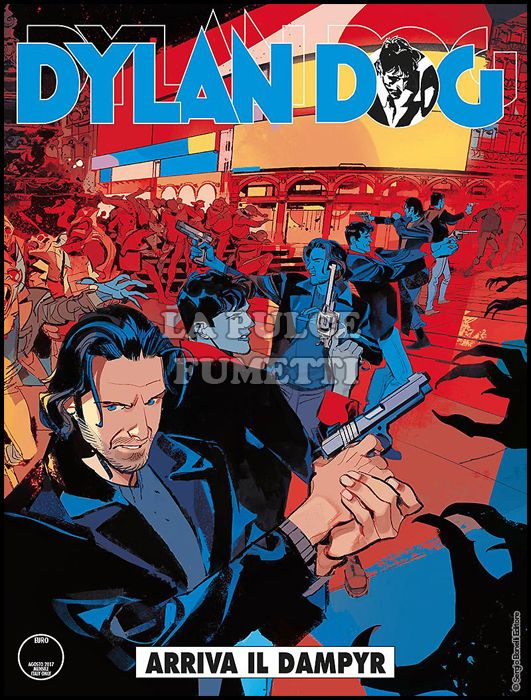 DYLAN DOG ORIGINALE #   371: ARRIVA IL DAMPYR - COVER B - SCRITTA BLU